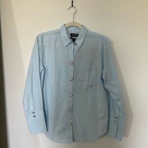 J. Crew Blue Button Down Shirt